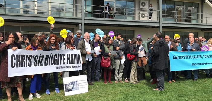 "Chris'siz Bilgi'ye hayır"
