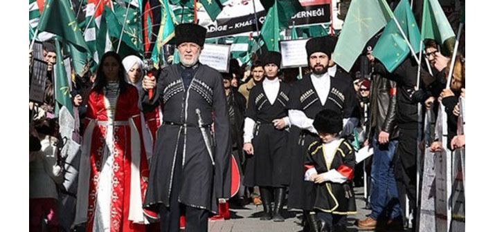 Çerkes Soykırımı'nın 153. yılında anma