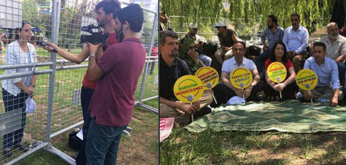 HDP'den 'nöbete ses verin' çağrısı