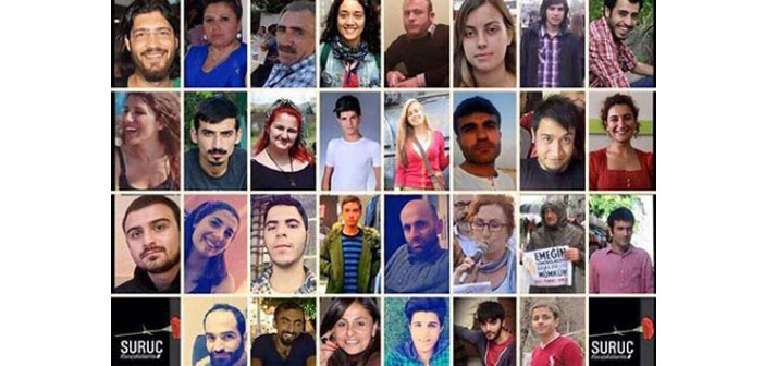 Suruç katliamı davasının ikinci duruşması 14 Temmuz’da