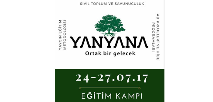 'Yanyana Ortak Bir Gelecek' eğitim kampı başvuruları bekliyor