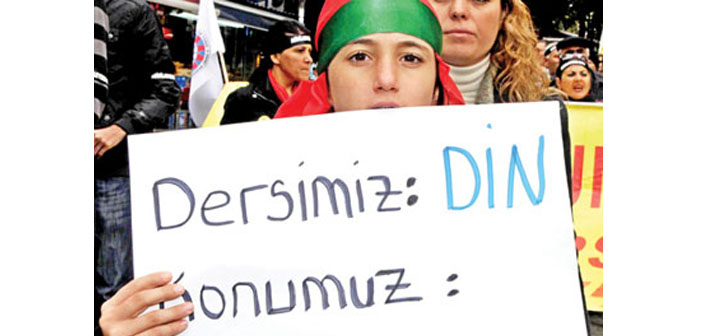 Din dersi program taslağı ve kaçırılan fırsatlar