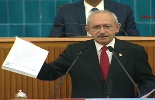 Kılıçdaroğlu, Erdoğan ailesinin para transferinin dekontlarını gösterdi