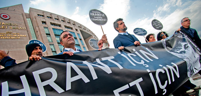 Dink cinayeti davası: Beş sanık tahliye edildi