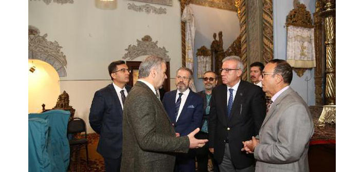 Kayseri Belediye Başkanı'ndan Surp Krikor Lusavoriç Kilisesi'ne ziyaret