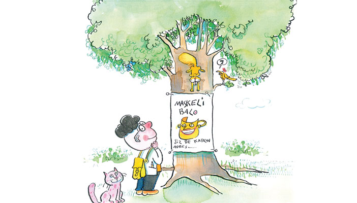 Maskesinin arkasına saklanan gelsin