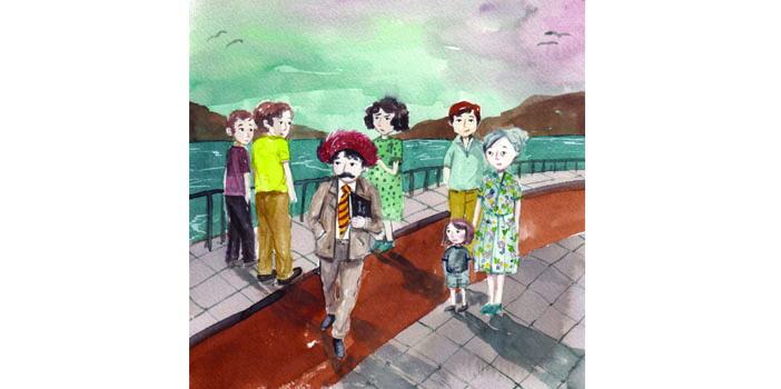 İki çocuk kitabında  iki ayrı dünya