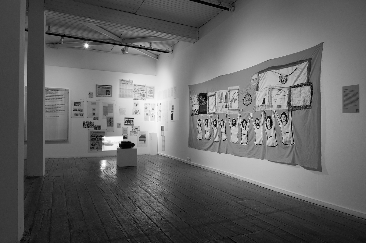 Güneş Terkol, ‘Vazgeçmeyeceğiz’. Fotoğraf: Ali Can Baytok