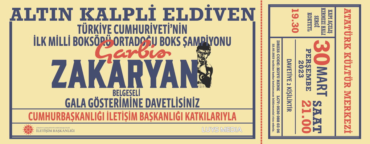 Garbis Zakaryan’ı anlatan belgeselin gösterim tarihi netleşti