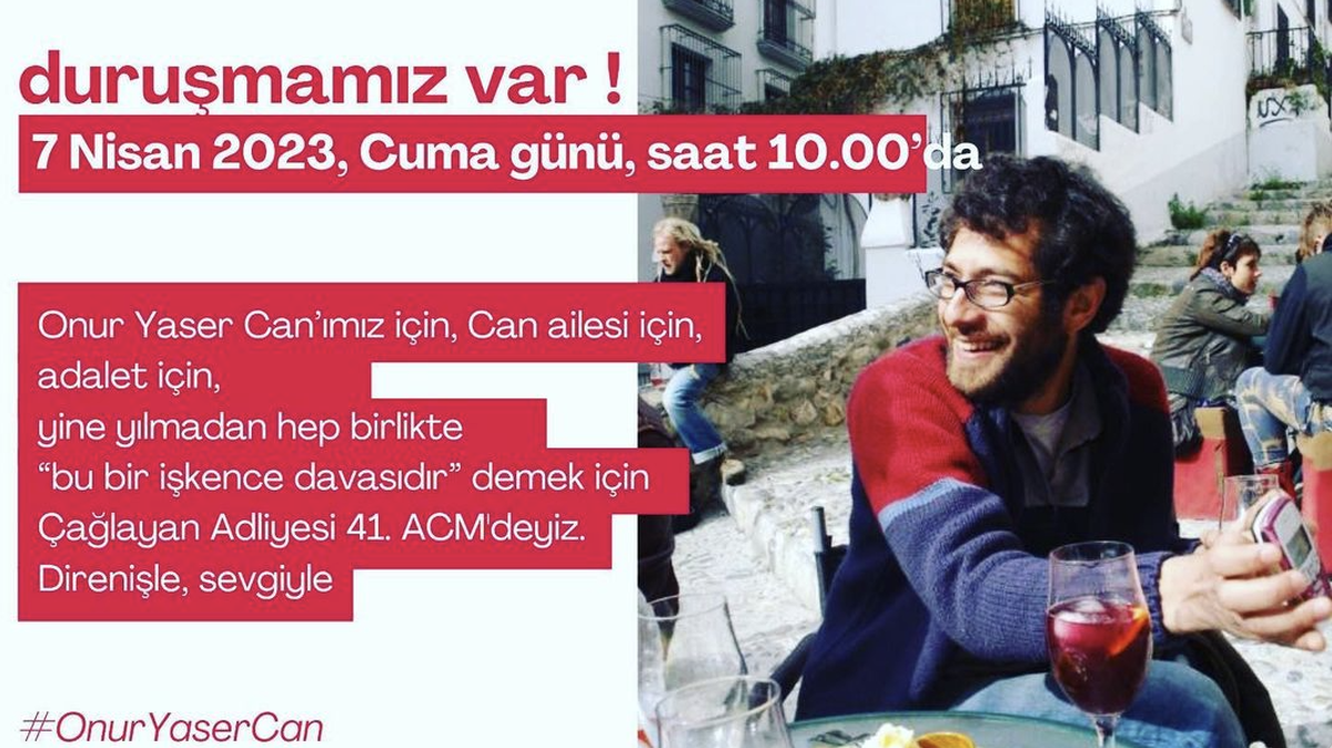 Onur Yaser Can davasında dördüncü duruşma