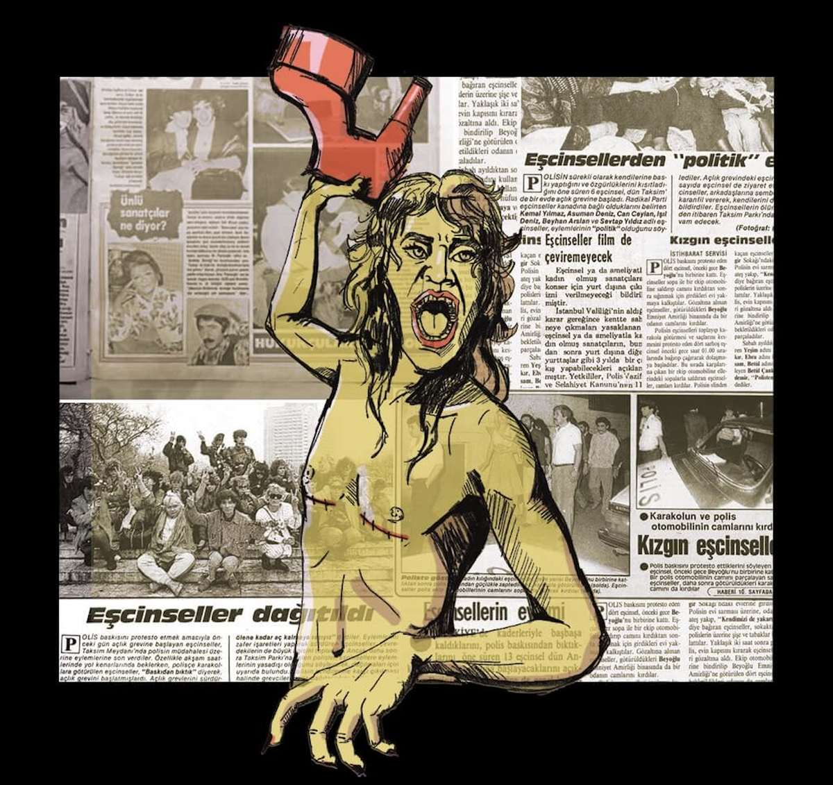 Beyoğlu Kaymakamlığı tahammül edemedi, ‘Dön-Dün-Bak’ sergisi yasaklandı