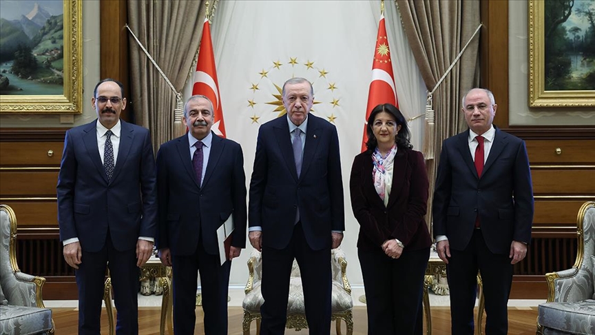 Erdoğan ve İmralı Heyeti görüştü: "Bugün dünden daha umutluyuz"