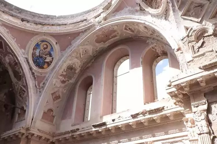 Kayseri'de tahrip edilen kilise için restorasyon talebi