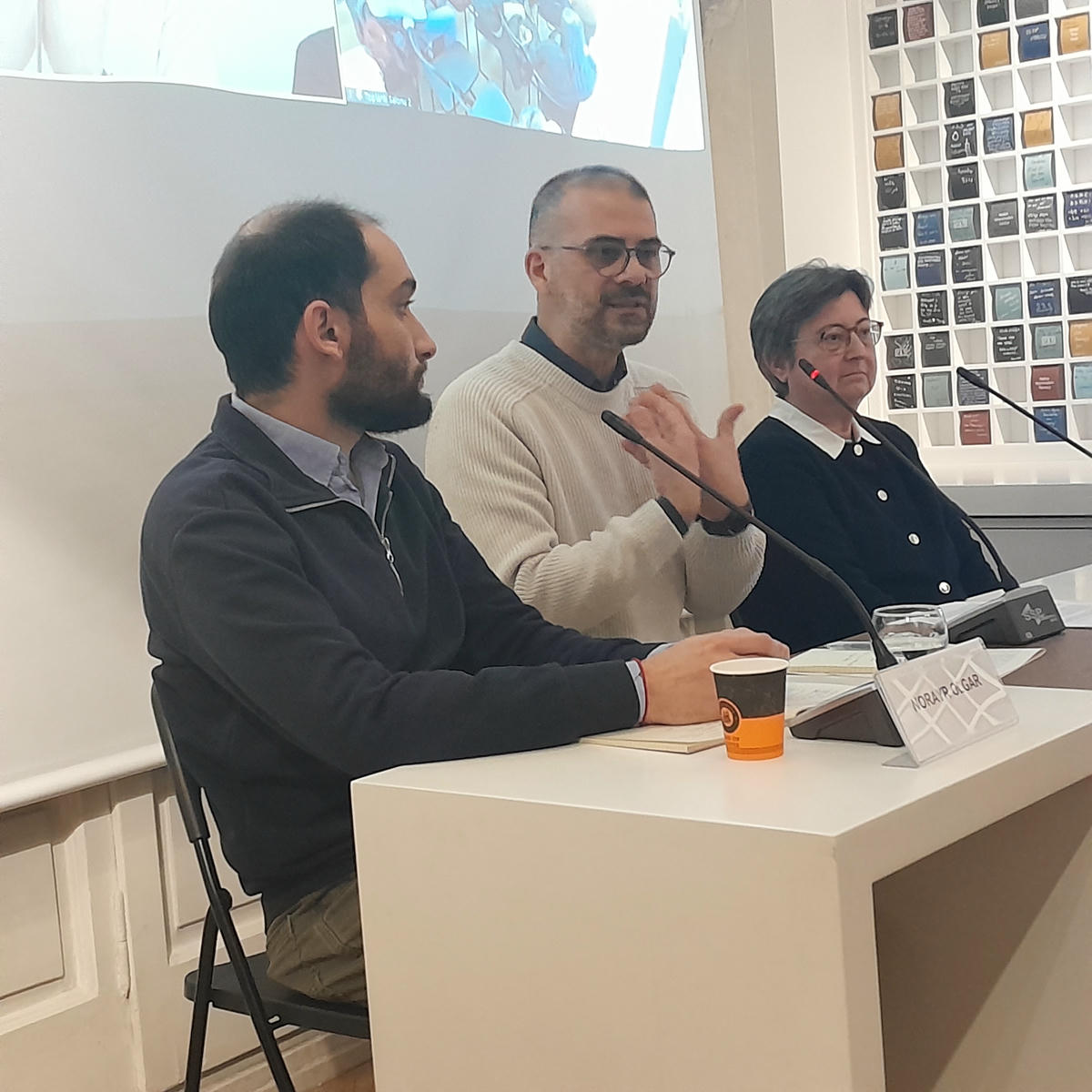 Norayr Olgar, Rober Koptaş, Zeynep Taşkın (FOTO: Berge Arabian)