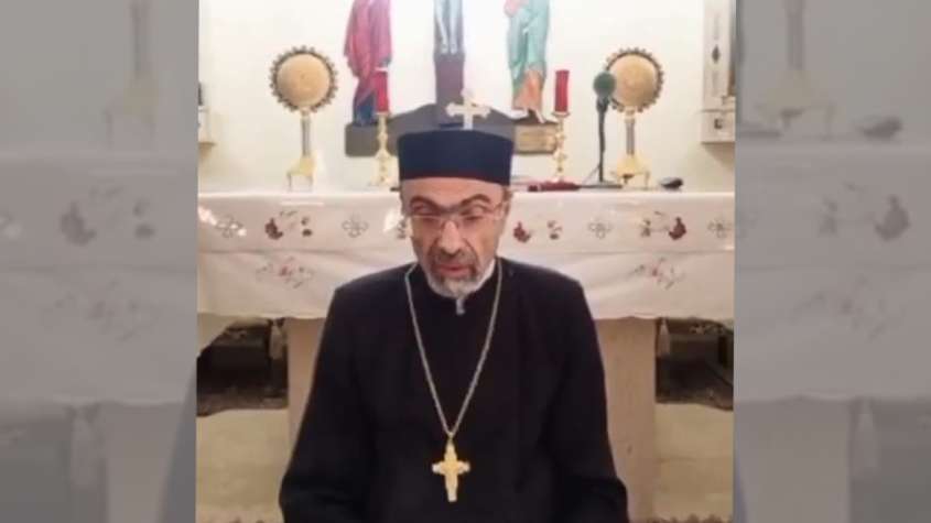 Süveyda’daki Melkit Rum Katolik Kilisesi papazından acil mücadele çağrısı