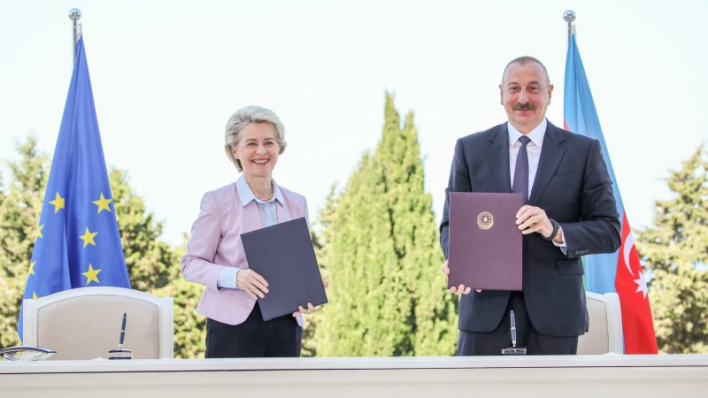 İnsan hakları örgütleri AB-Azerbaycan gaz anlaşmasına tepkili