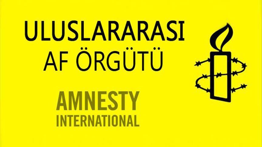Af Örgütü'nden Türkiye'ye eleştiri