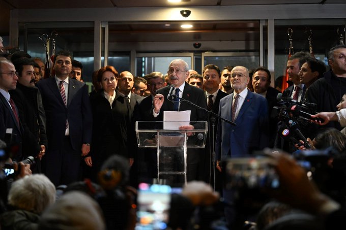 Millet  İttifakı'nın Cumhurbaşkanı Adayı Kılıçdaroğlu