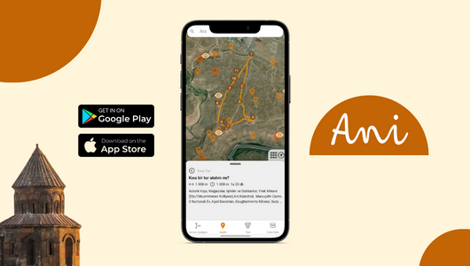 Ani antik kenti için artık  mobil uygulama var