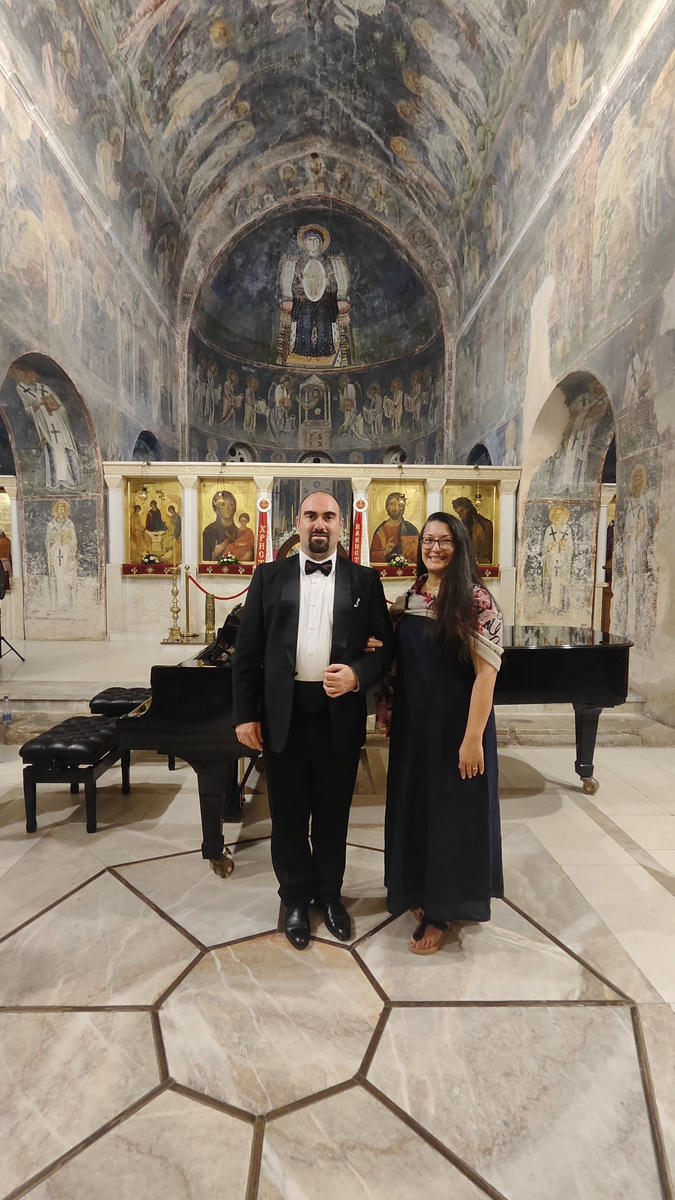 Արթիւր Պաղտասարեան երգեց՝ Մակեդոնիոյ մէջ