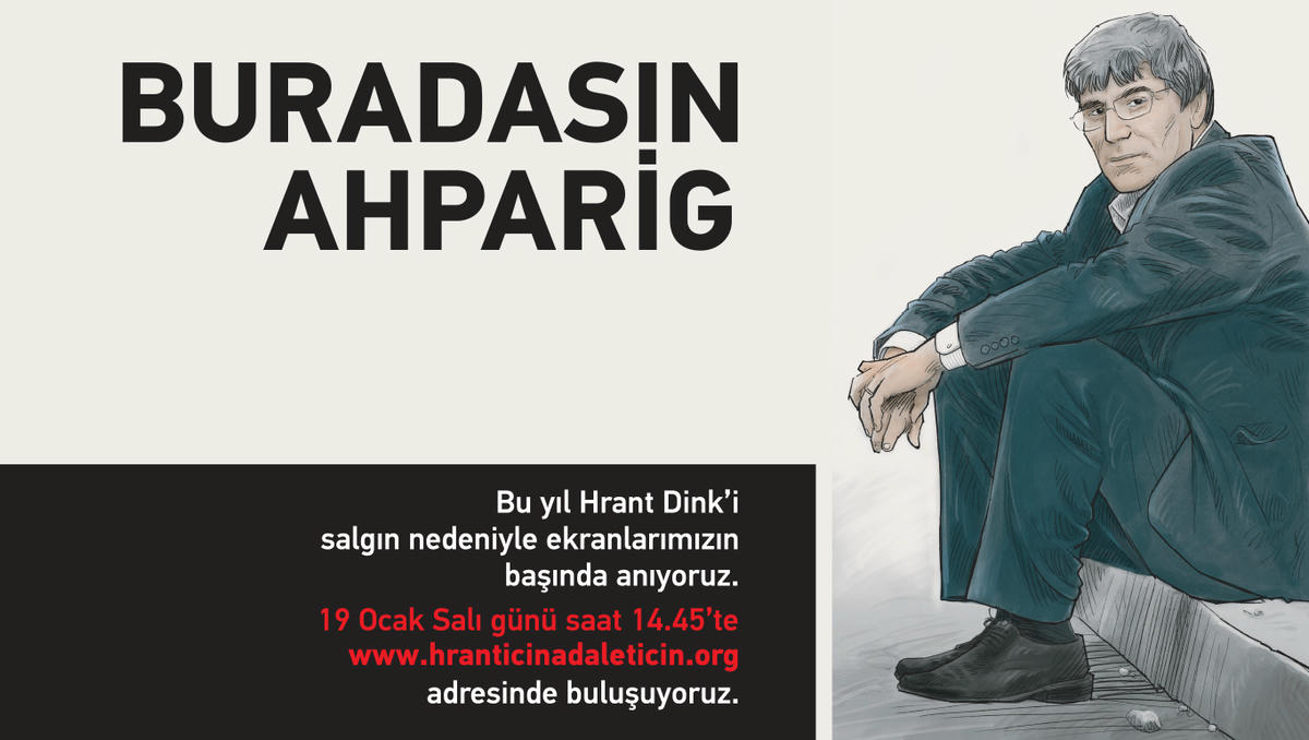 19 Ocak anma töreni bu yıl pandemi nedeniyle internet üzerinden olacak