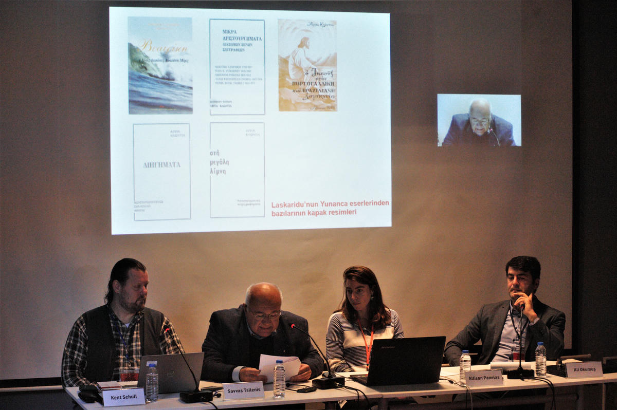 (Soldan sağa) Kent Schull, Savvas Tsilenis, Allison Panelas , Ali Okumuş