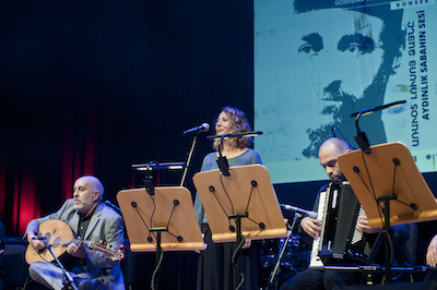 Ara Dinkjian, Burcu Yıldız, Saro Usta (FOTO: Berge Arabian)