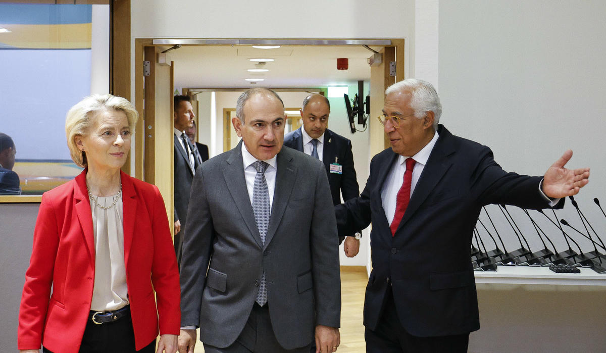 Brüksel'de zirve sonrası Paşinyan, António Costa ve Ursula von der Leyen'den ortak açıklama