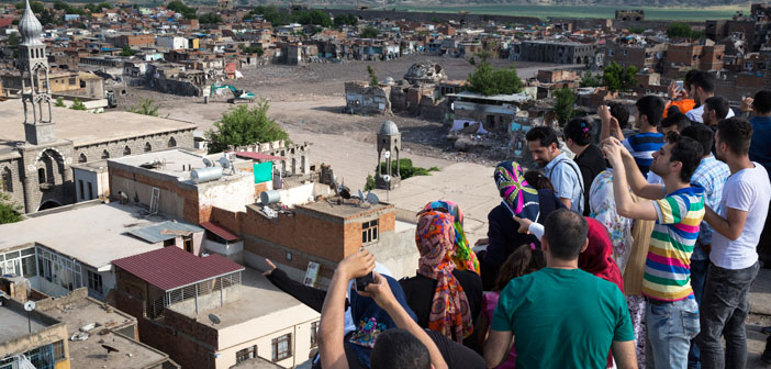 2016 yılında Suriçi'nde Hançepek ve civarının gördüğü hasar. Nar Photos/Aylin Kızıl