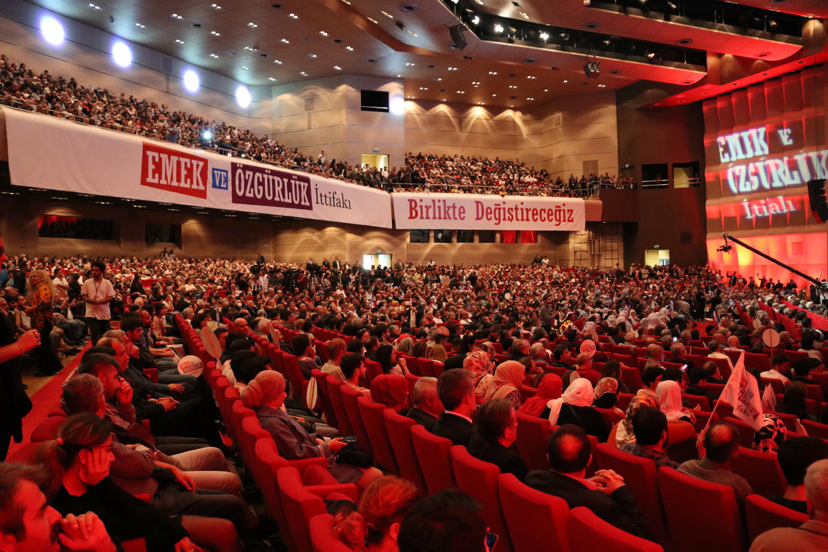 Emek ve Özgürlük  İttifakı deklarasyonunu açıkladı