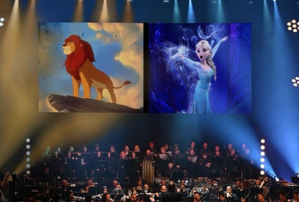 Ermenistan Devlet Senfoni Orkestrası'ndan "Aslan Kral" ve "Karlar Ülkesi" müzikleri