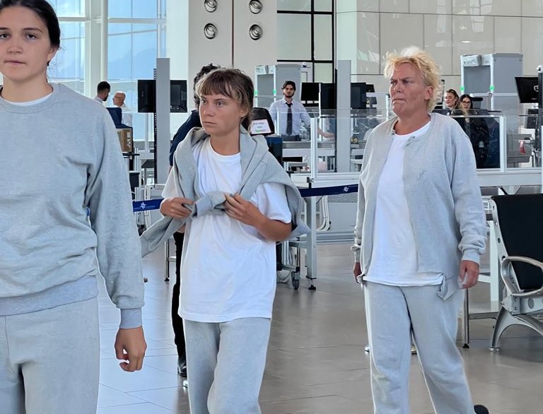 Greta Thunberg ve 170 Sumud Filosu aktivisti de bırakıldı