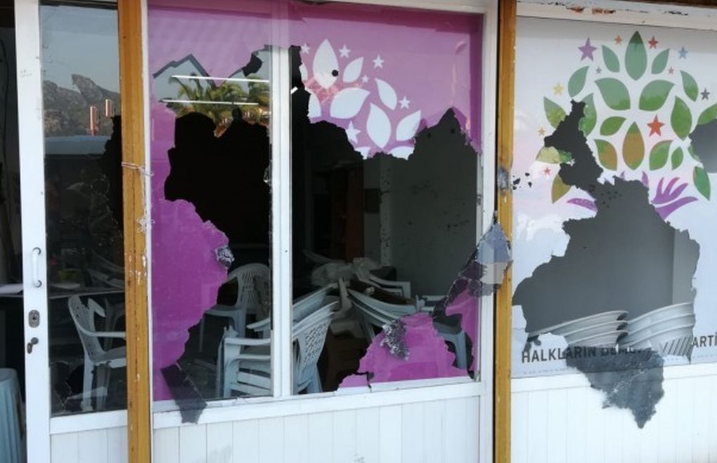 Marmaris  HDP temsilciliğine silahlı saldırı