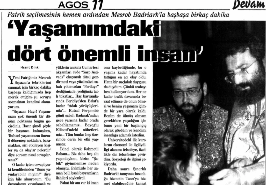 ‘Yaşamımdaki dört önemli insan’