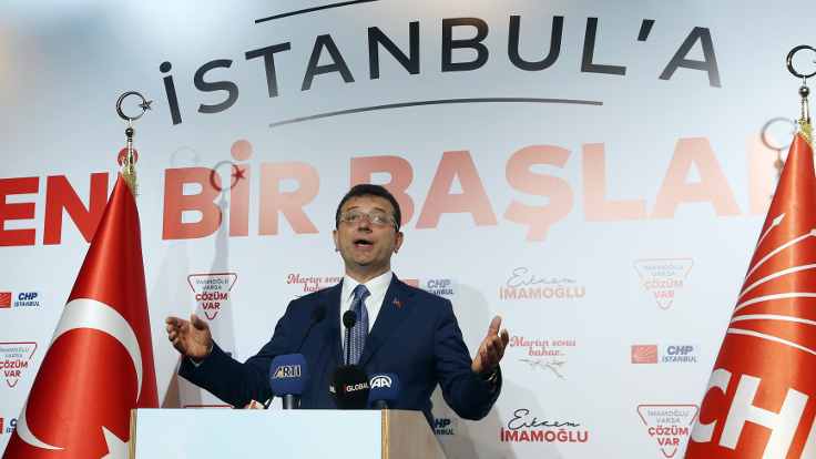 YSK Başkanı "İmamoğlu önde" dedi, İmamoğlu teşekkür açıklaması yaptı