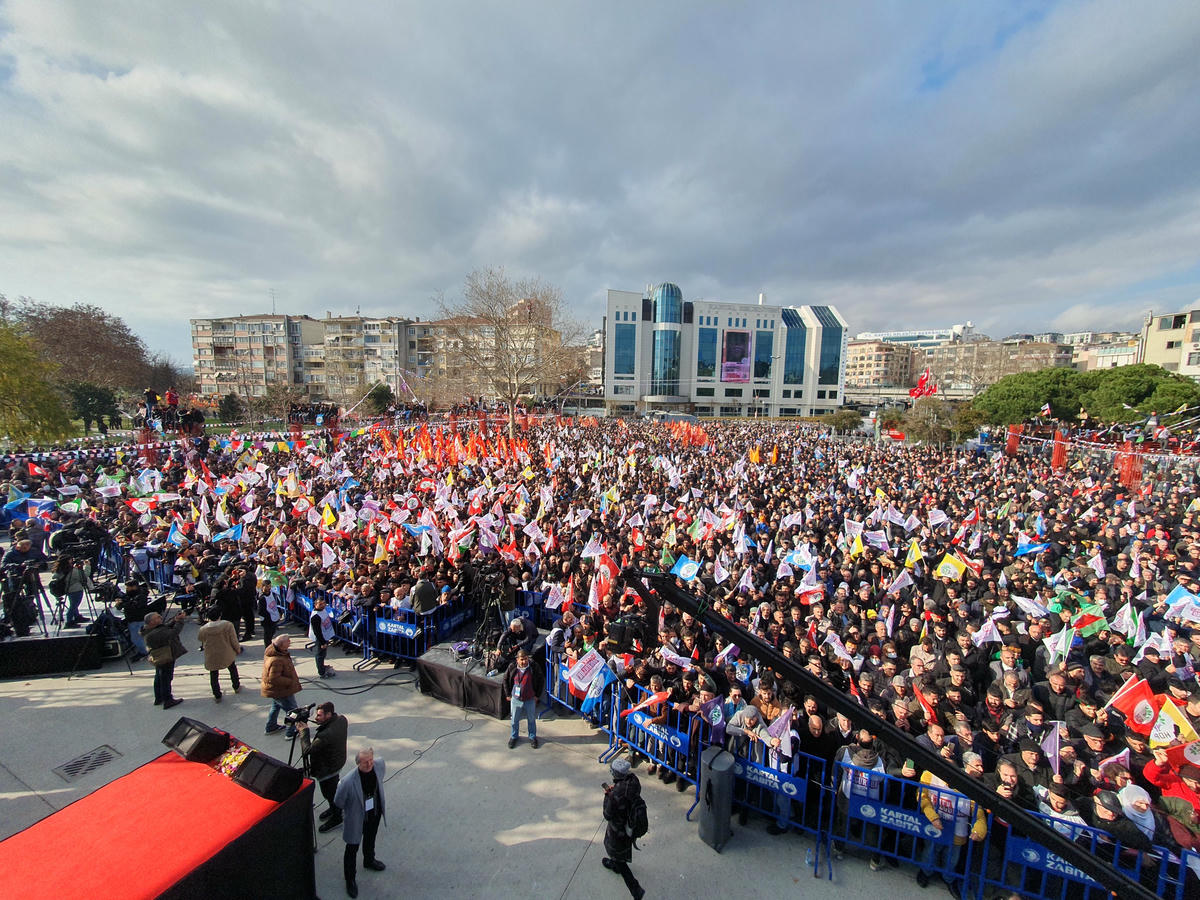 Emek ve Özgürlük İttifakı'ndan Kartal buluşması