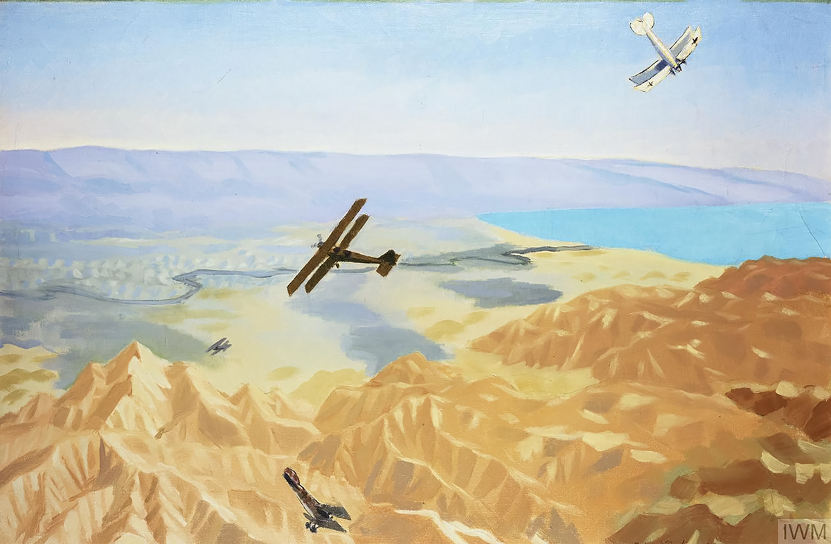 Nehirden denize kuşbakışı Filistin