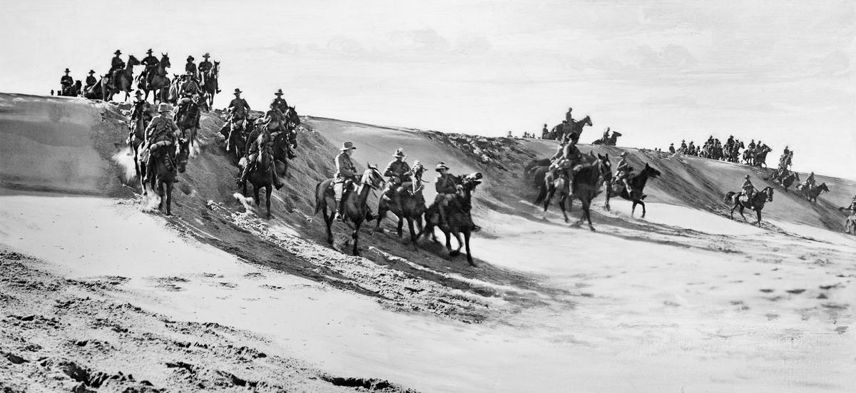 Vadi el Fera'nın bombalanması, Stuart Reid, 1918