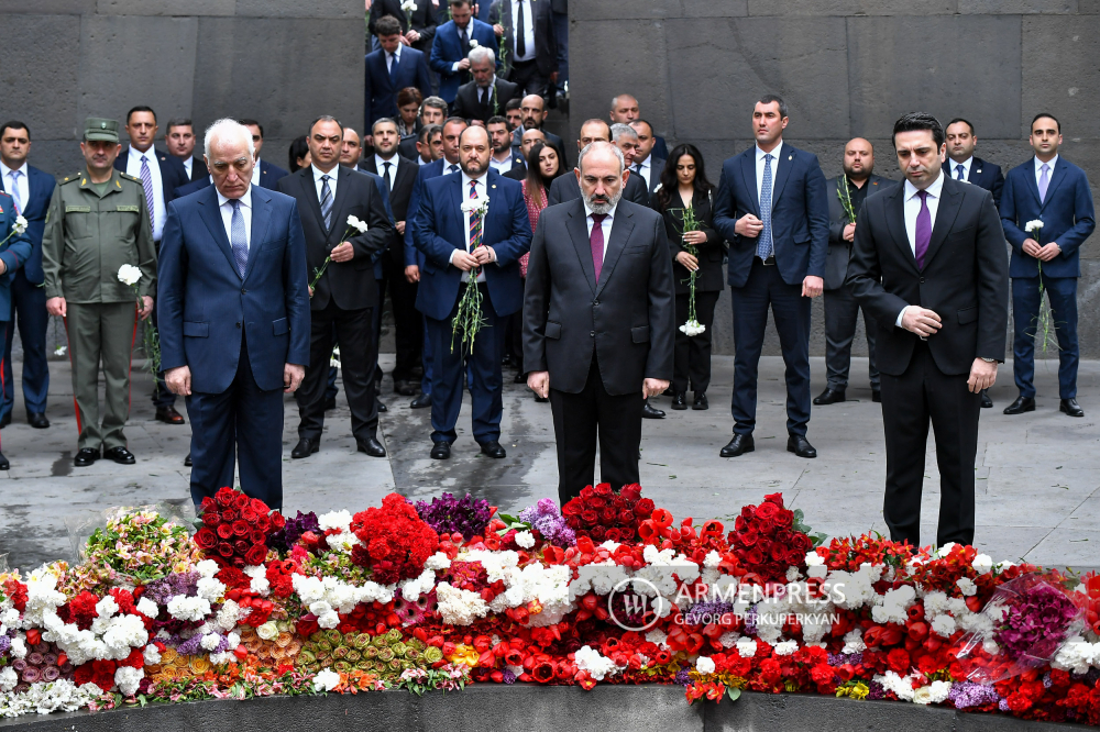 Ermenistan'da 24 Nisan anması