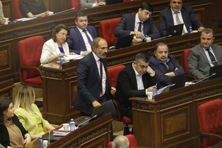 Paşinyan Başbakan seçilemedi