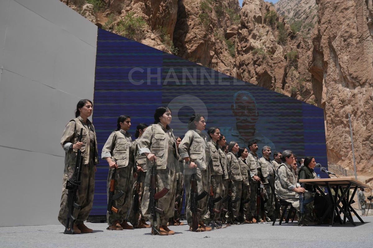 PKK says it is withdrawing all forces from Turkey to northern Iraq