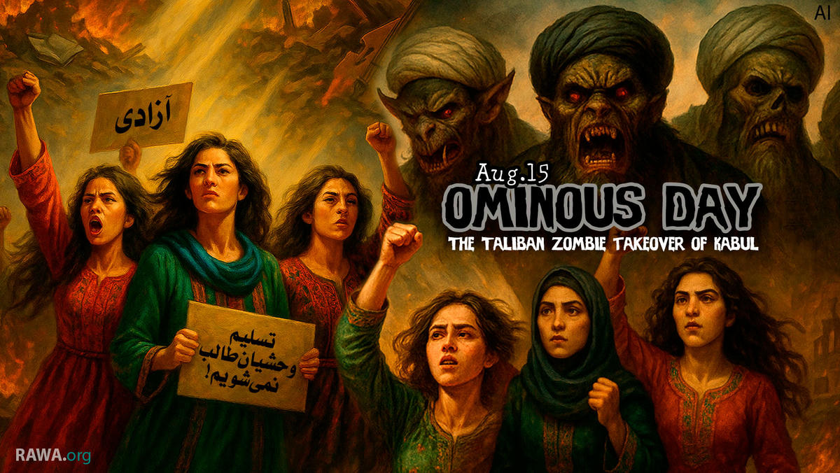 RAWA: Mücadele kılıcımızı keskinleştirelim