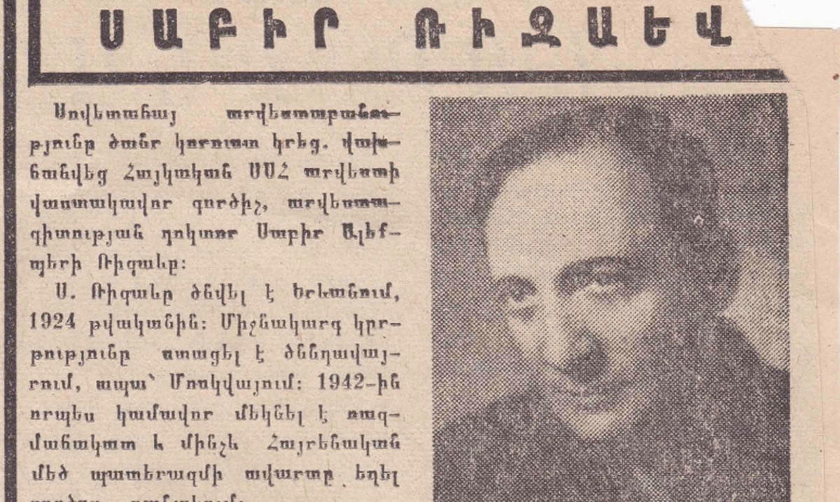 Ermeni Soykırımı hakkında film çeken Sabir Rizayev'in hikayesi