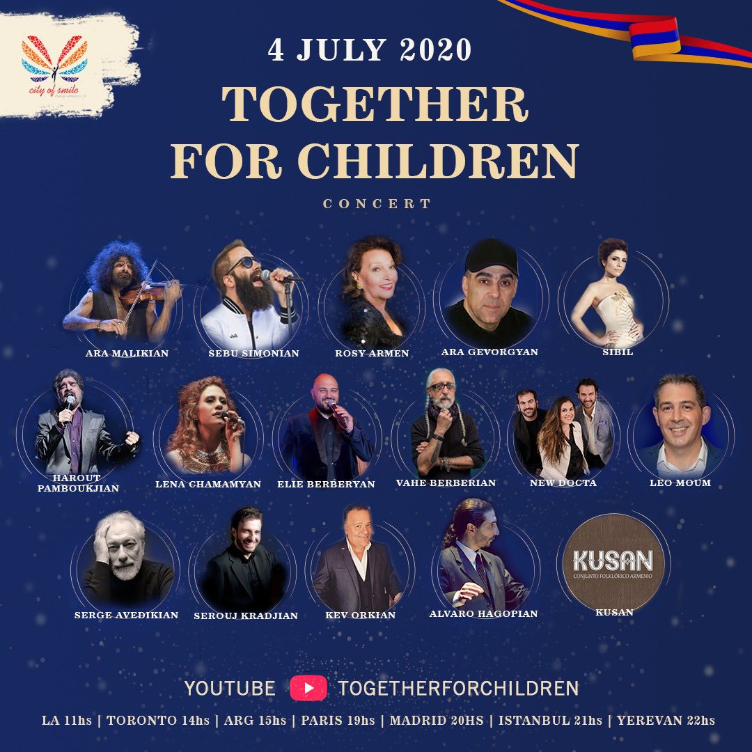 Հայ արուեստագէտները  հիւանդ երախաներու համար