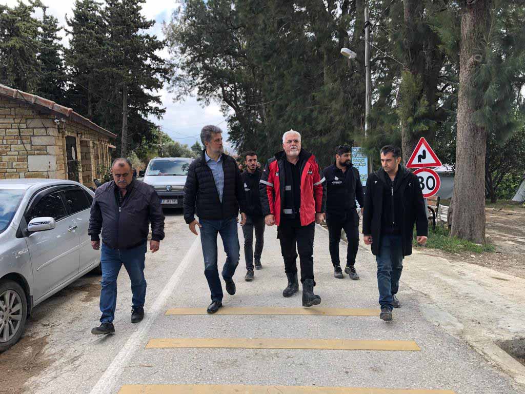 PSYK'nın gönderdiği konteynerlar Vakıfköy'e ulaştı