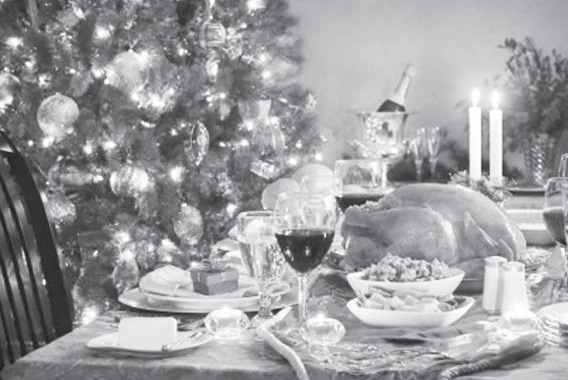 Նոր տարուան եւ սուրբծննդեան սեղանին շուրջ