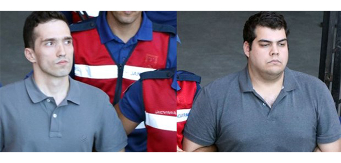 Երկու յոյն զինուորներ ազատ արձակուած