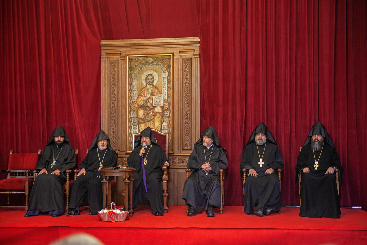 Paskalya resepsiyonunda Patrik Maşalyan'dan mesajlar