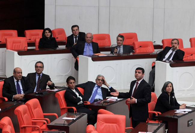 BDP'nin Meclis'teki eylemi