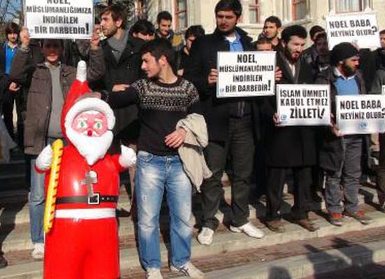 Yılbaşı, Noel bahane Hıristiyan düşmanlığı şahane